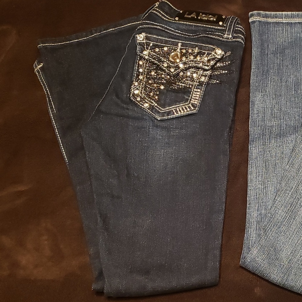 LA idol girl jeans